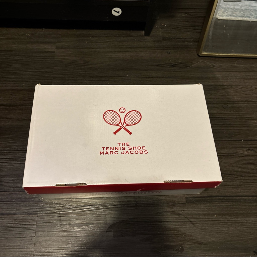 Marc Jacobs Tennis Shoe Box - Red And White